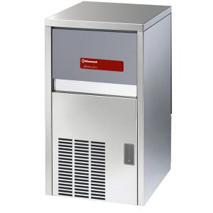 Hele ijsblokjesmachine 29 kg, met opslag - WATER