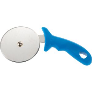 Pizzasnijder "roestvrij staal", geplastificeerd handvat