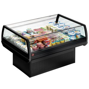 Panoramische zelfbedieningskoeltoonbank