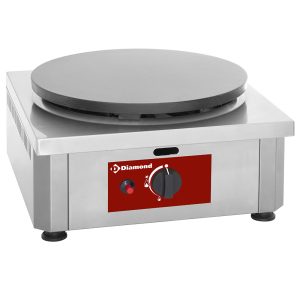 Gaspannenkoekenpan met hoge capaciteit, Ø 400 mm "geëmailleerd"