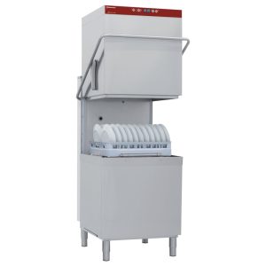 Afzuigkap vaatwasser & Pottenwasser, korf 600x500 mm + Waterontharder continu "Volledige Hygiëne"