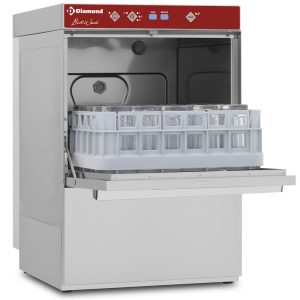 Glazenwasser, korf 400x400 mm "Volledige hygiëne"