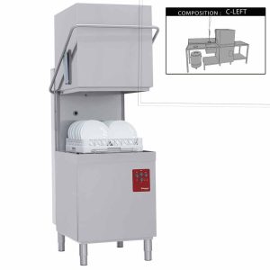 Afzuigkap vaatwasser compleet, bestaande uit: