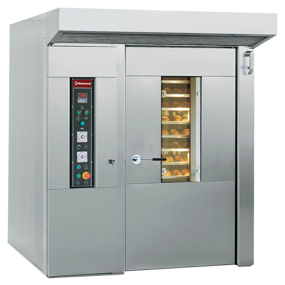 Rotatieoven voor bakkerij en banketbakkerij, 15 of 18 niveaus (600x800 mm)