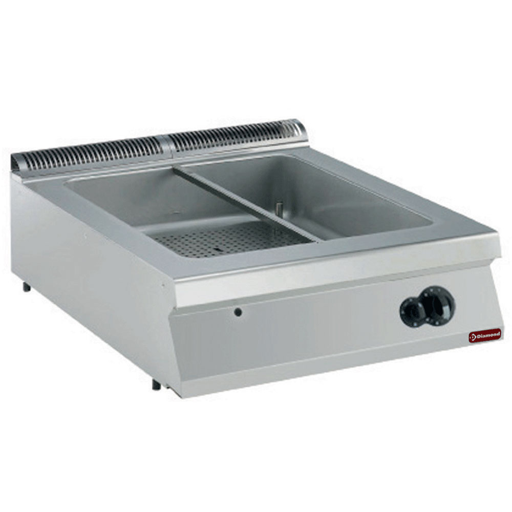 Gas bain-marie, 8 GN 1/3 h 150 mm -TOP-