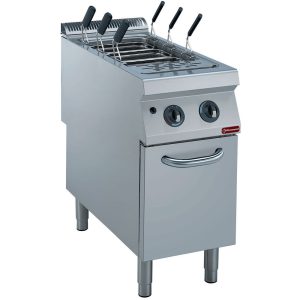 Gas pastakoker, 1 bak GN 1/1, op kast (zonder manden)