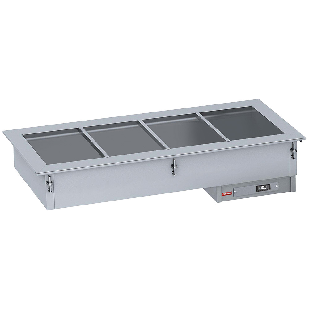 Element bain-marie 3 GN 1/1 - uitgedroogd - statisch