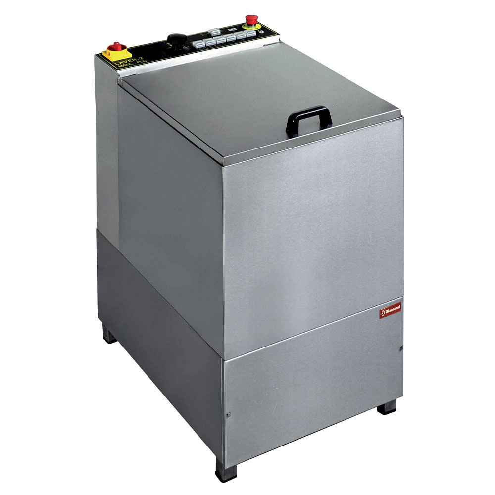 Groentewasser met droogcentrifuge