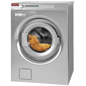 Wasmachine met centrifuge 8 kg "inox-titanium", met afvoerpomp