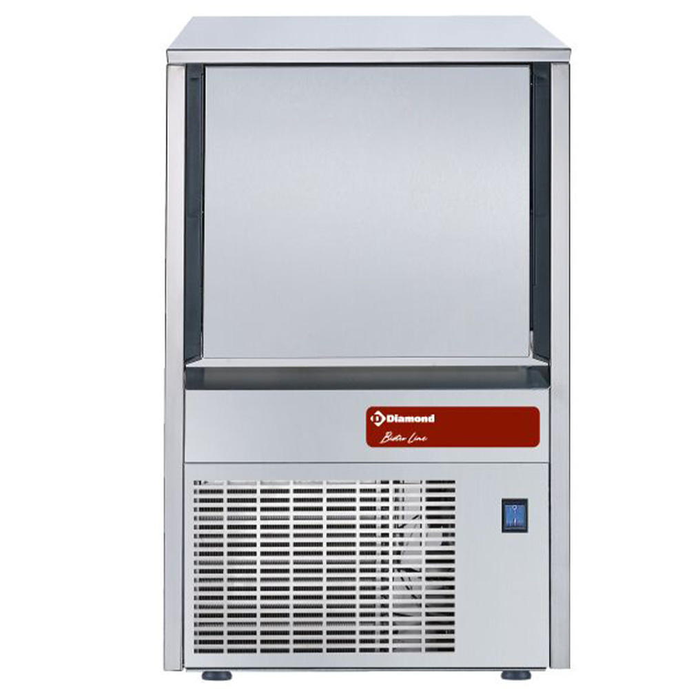 Holle ijsblokjesmachine, 22 kg met reserve 9 kg