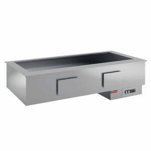 Element bain-marie spoelbak "droog" geventileerd 4x GN 1/1
