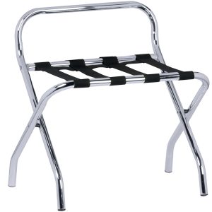 Opvouwbare bok voor bagage, chroom