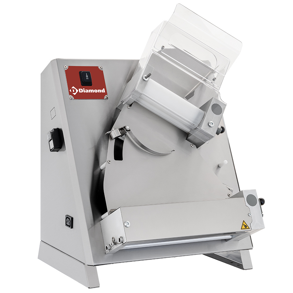 Pizzaroller Ø 320 mm, 2 rollen, van roestvrij staal