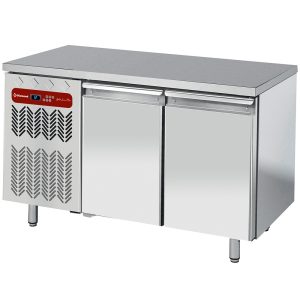 Geventileerde koeltafel, 2 deuren GN 1/1, groep links