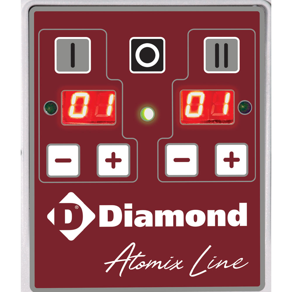 Spiraalmixer 53 liter kantelkop, afneembare kom, 2 snelheden, - Automatisch, digitaal, op wielen - Afbeelding 2