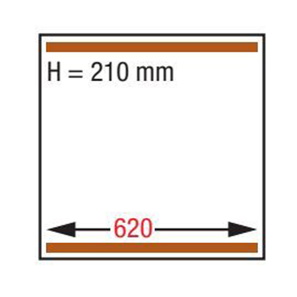 Vacuümmachine, dubbele kamer 620x750xh210 mm. - Afbeelding 2
