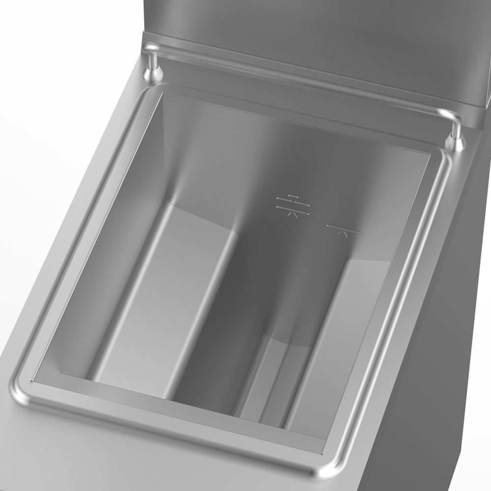 Gasfriteuse 1 tank "Y" 14 liter op kast - Afbeelding 2