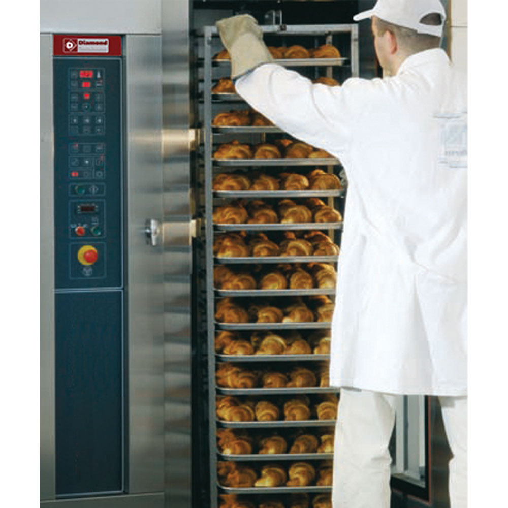 Rotatieoven voor bakkerij en banketbakkerij, 15 of 18 niveaus (450x650 mm of 500x700 mm) - Afbeelding 2