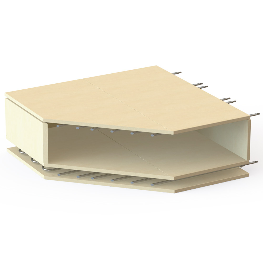 Elektrische pizzaoven, 2x 6 pizza's 350mm - VOLLE vuurvaste steen - Afbeelding 2