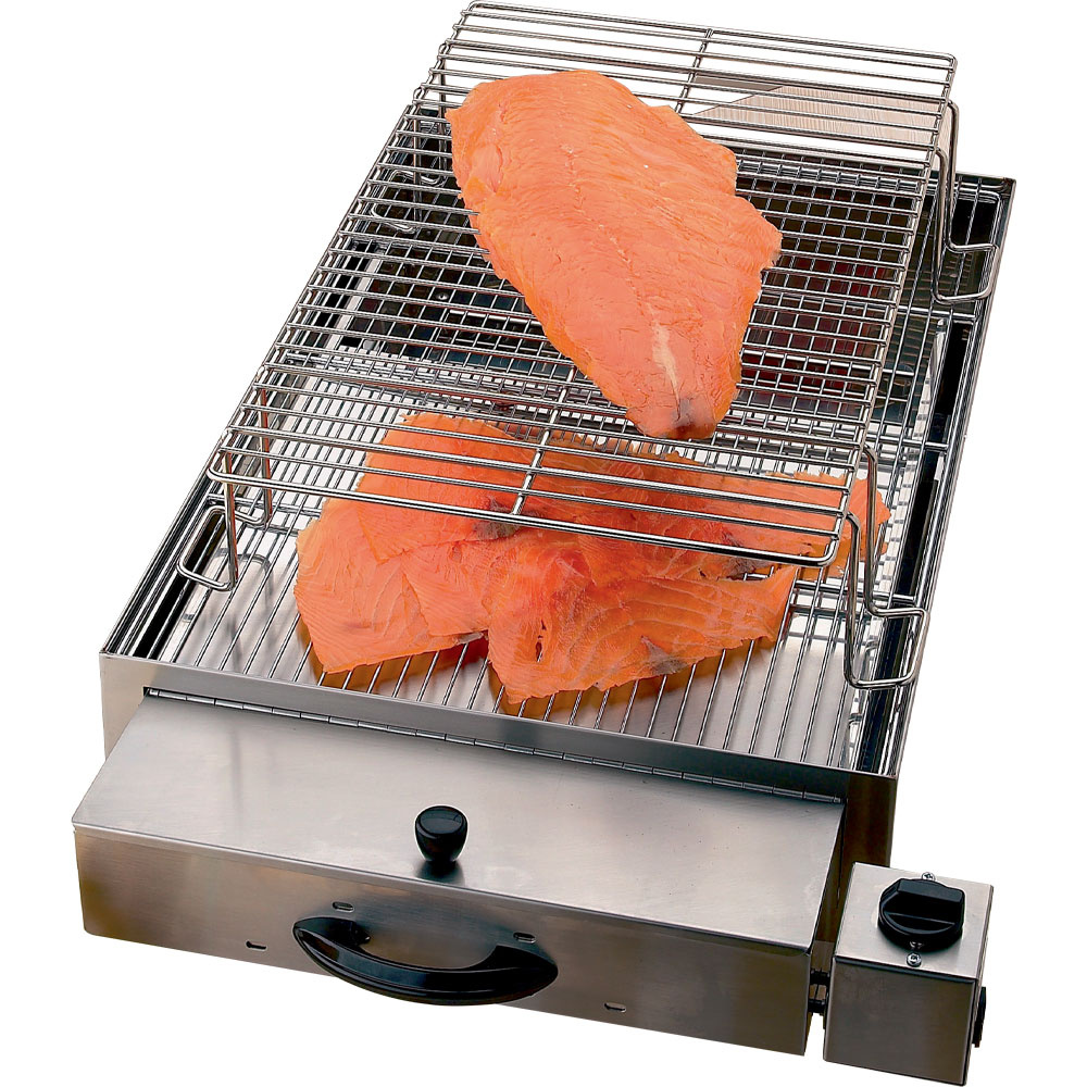 Elektrische rookoven voor voedsel, 2 niveaus (400x600 mm + 340x545mm) - Afbeelding 2