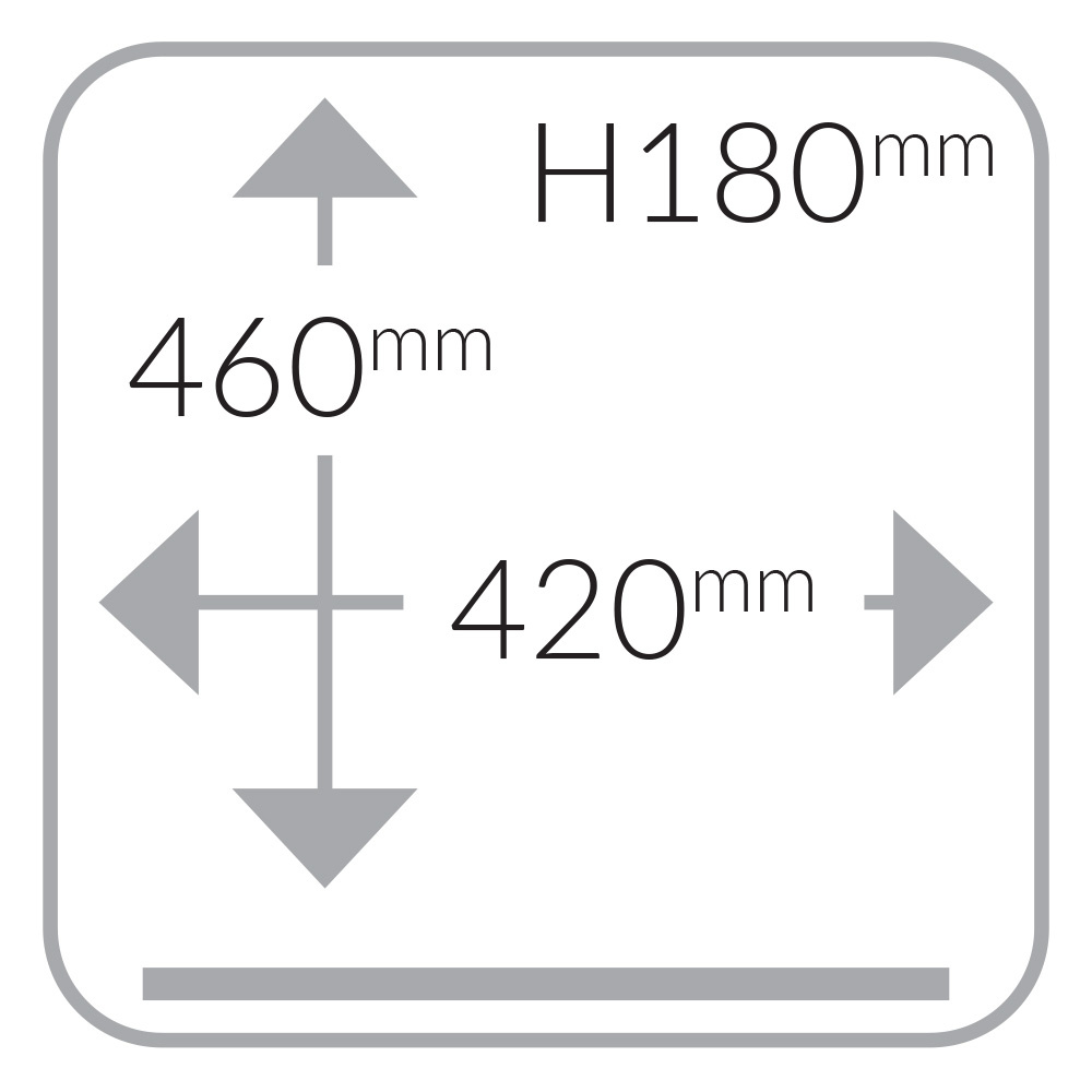 Vacuümmachine, roestvrijstalen tank 460x420xh180 mm. 21 m3/u TOUCH-scherm - Afbeelding 2