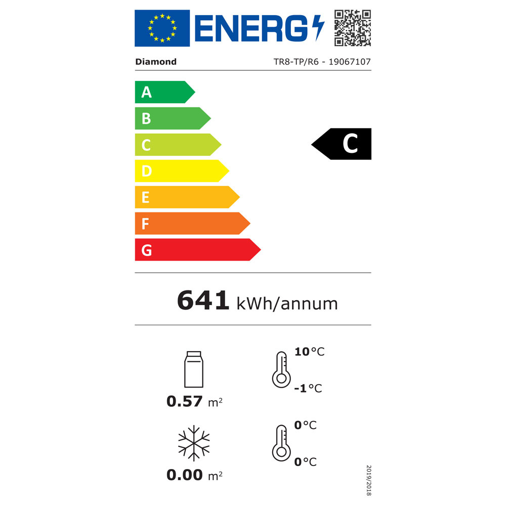 Gekoelde tapasvitrine, 8x GN 1/3 - 40 mm (inbegrepen) - Afbeelding 2