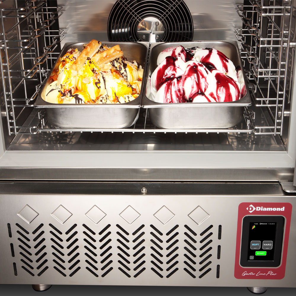 Snelvriezer, 3x GN1/1 (12-8 kg) TOUCHSCREEN - Afbeelding 2