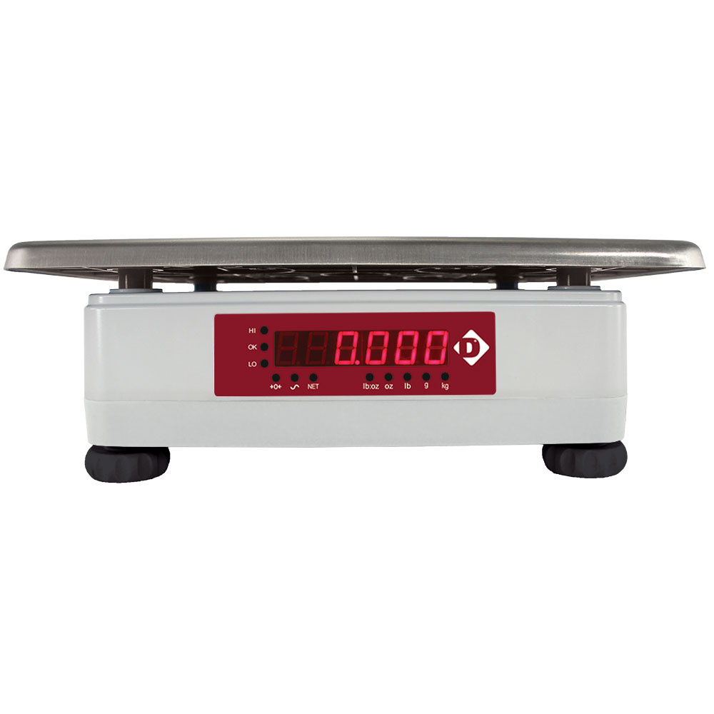 Elektronische weegschaal van roestvrij staal, 30 kg x 5 g - Afbeelding 2