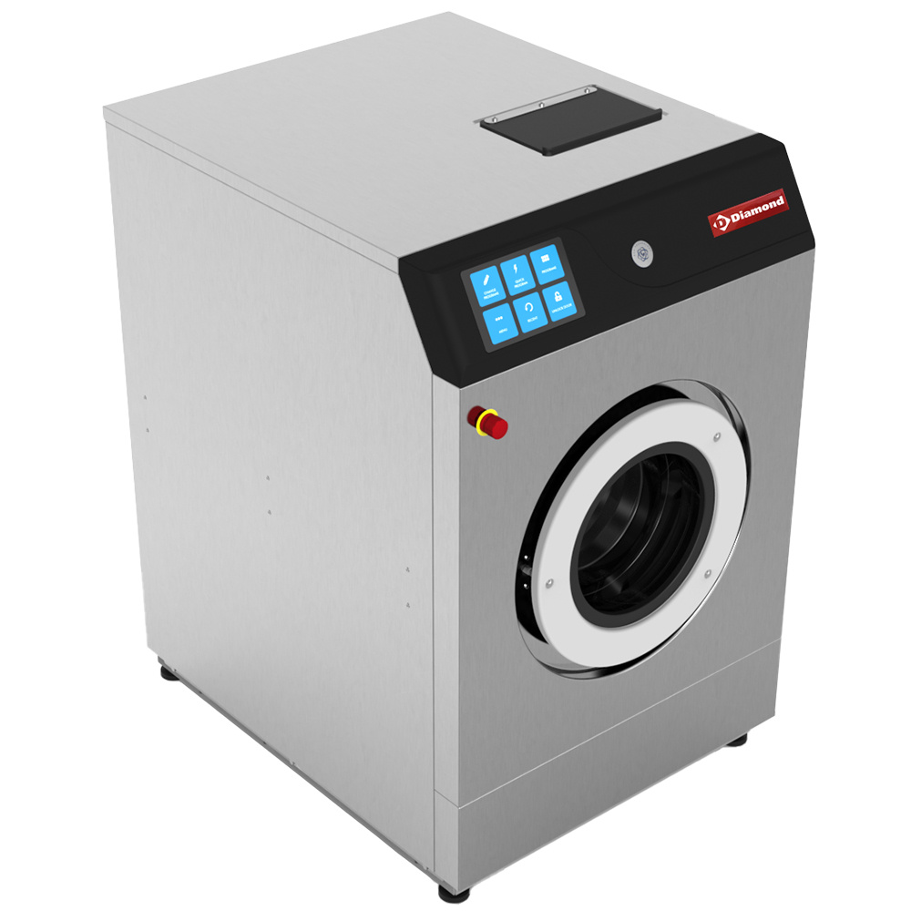 Afdichtende wasmachine "roestvrij staal" 11 kg, met TOUCHSCREEN - Afbeelding 2