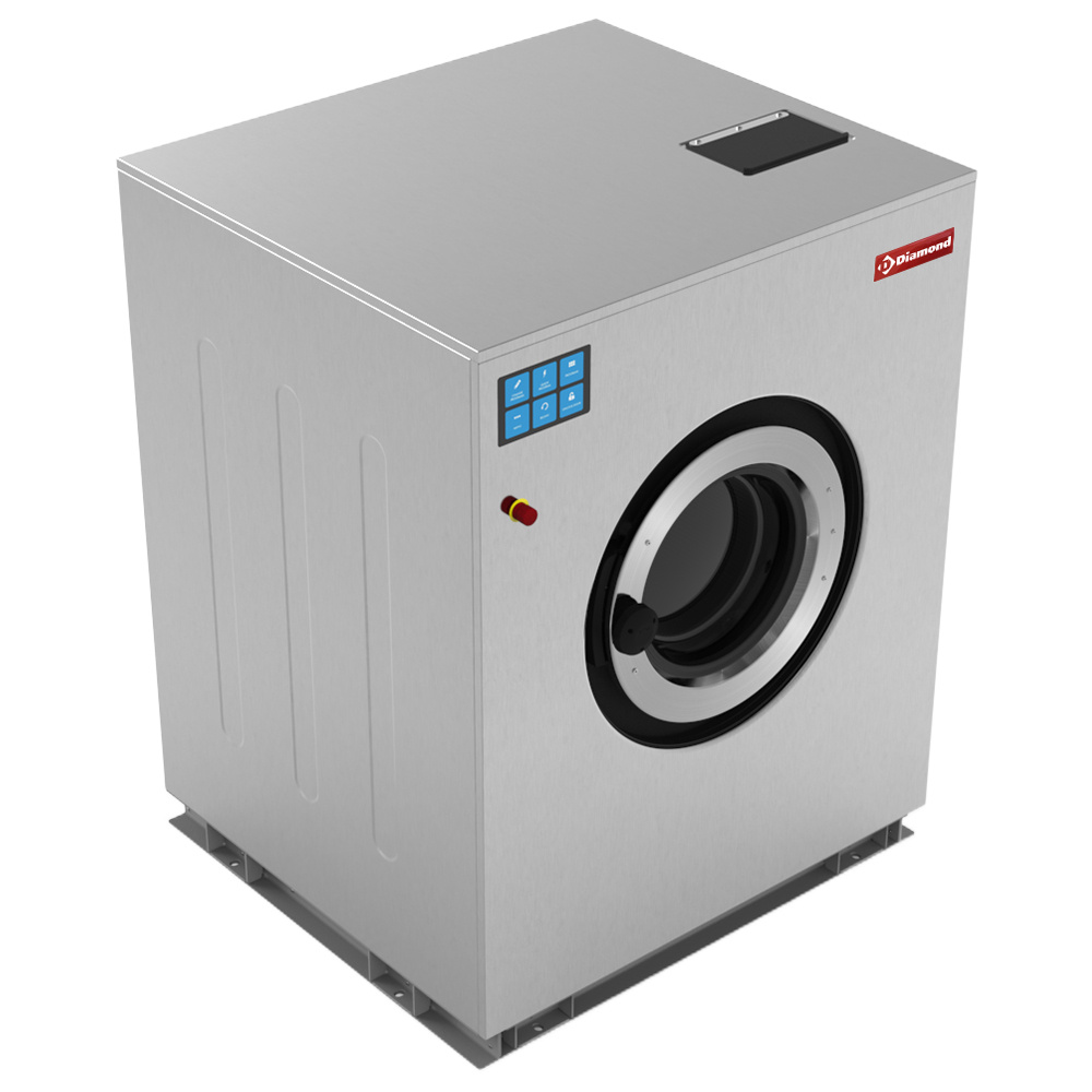 Afdichtende wasmachine "roestvrij staal" 30 kg, met TOUCHSCREEN - Afbeelding 2