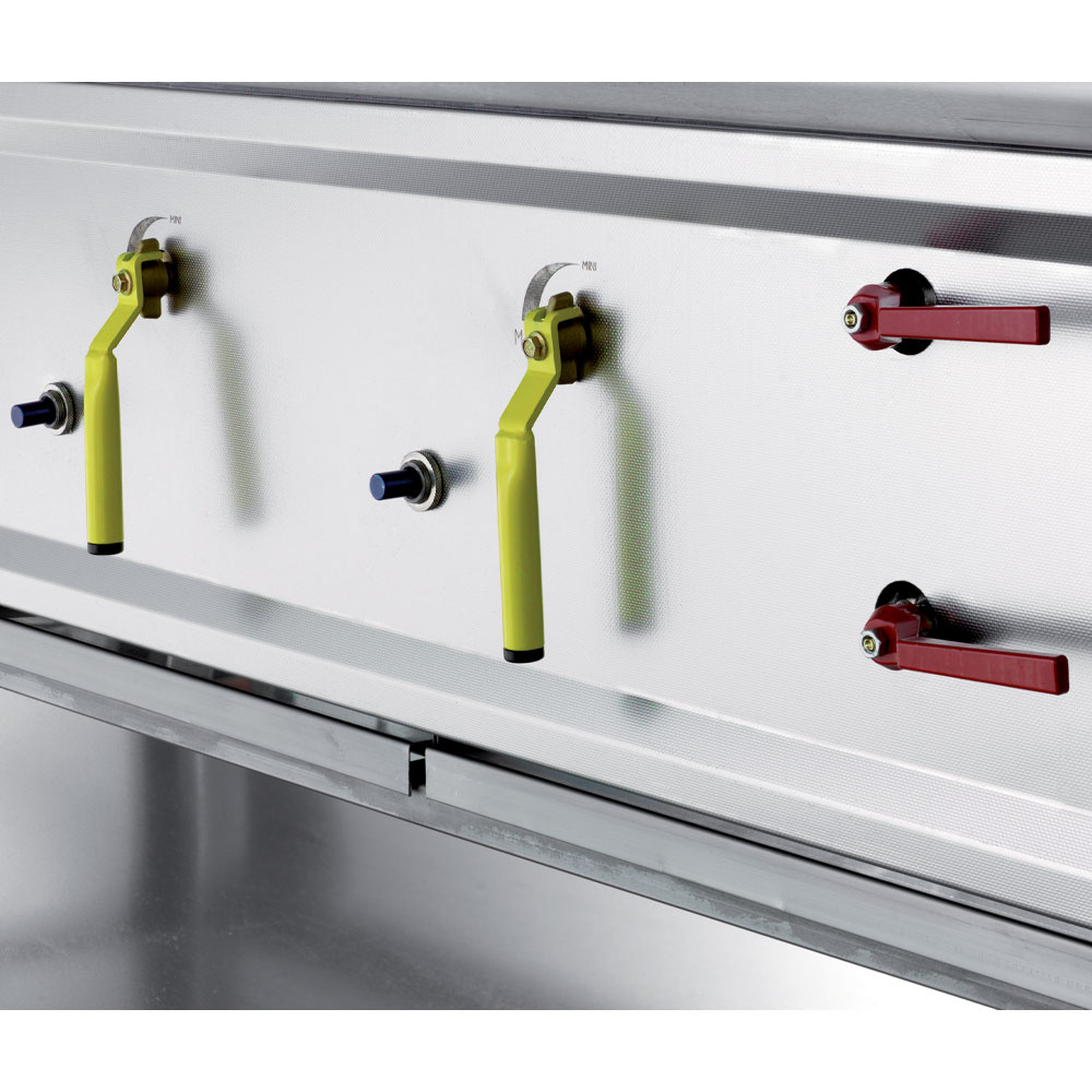 Wokfornuis 3 branders met watergordijn - Afbeelding 3