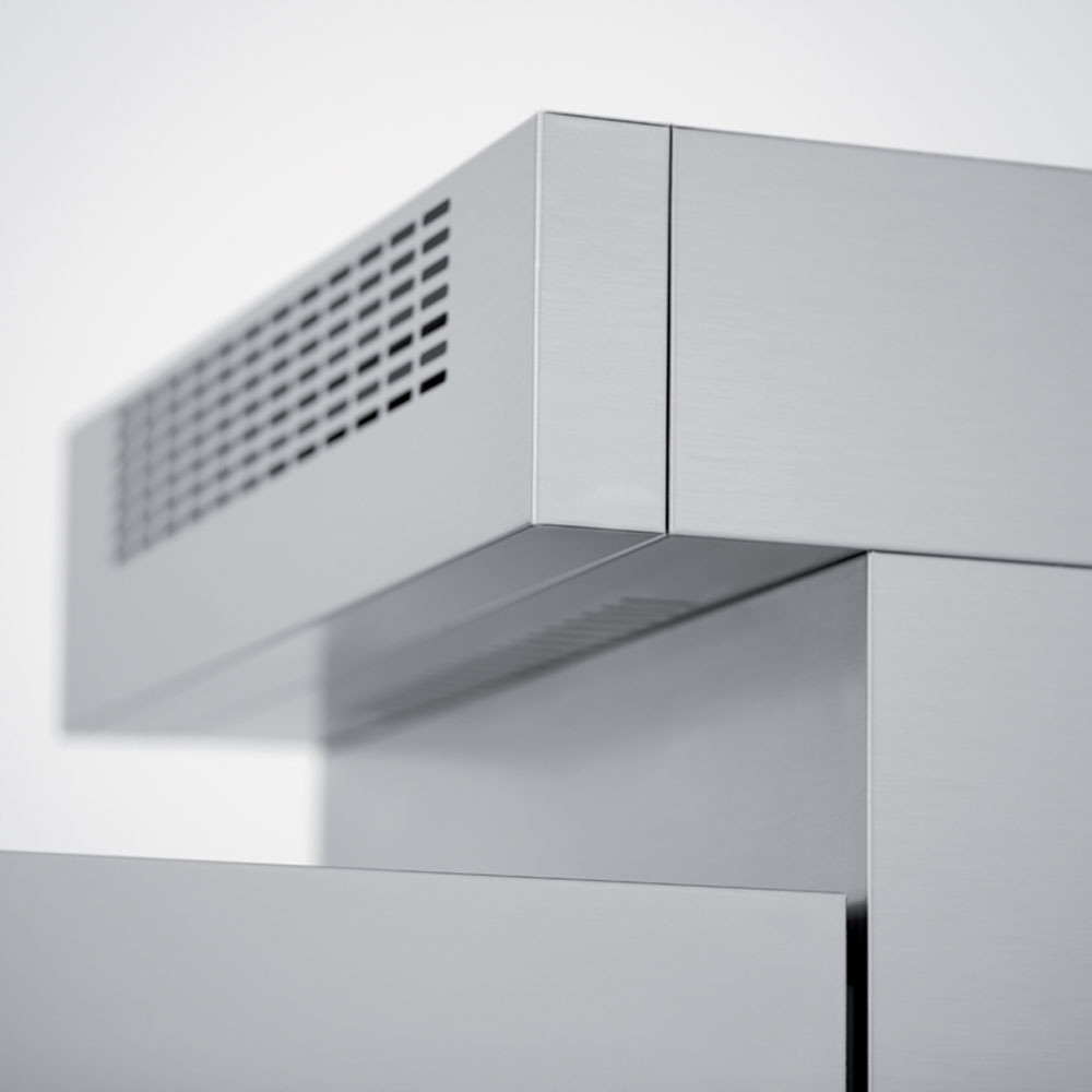 Afzuigkap vaatwasser, korf 600x500 mm + Waterontharder continu + condensor-recuperator van de stoom - Afbeelding 3