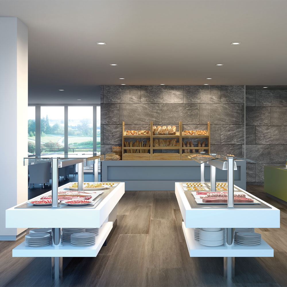 Element bain-marie 5x GN 1/1 - gedroogd - geventileerd - Afbeelding 3