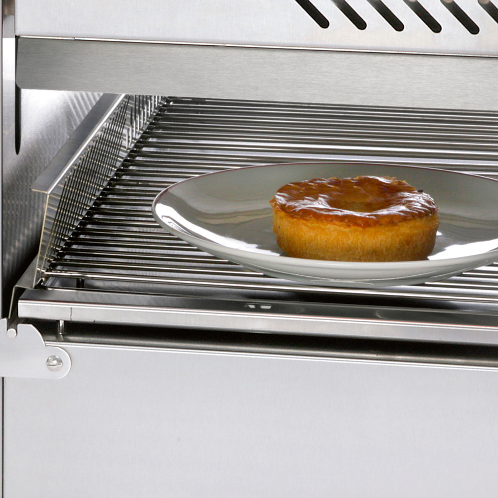 Salamander van glaskeramiek, afneembare kap, 2 bronnen - Afbeelding 3