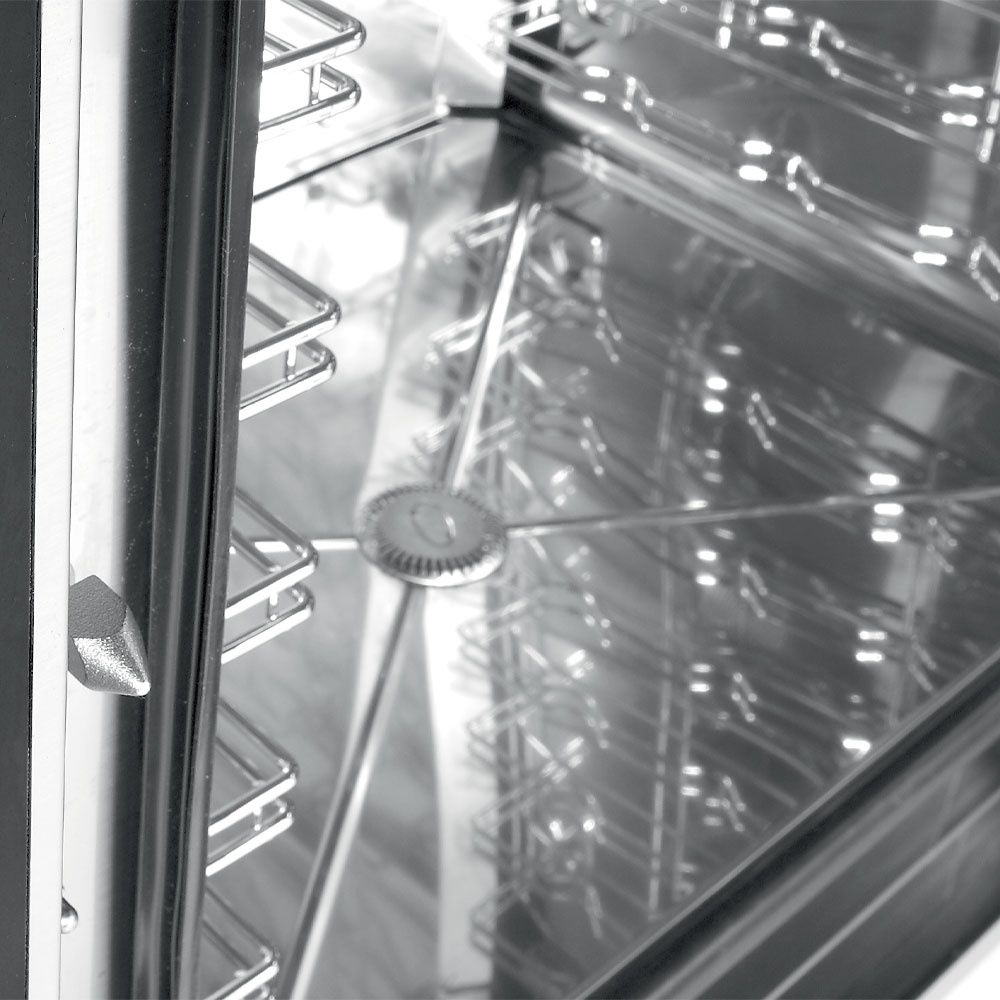 Elektrische heteluchtoven, 5x EN (GN), automatische luchtbevochtiger - Afbeelding 3