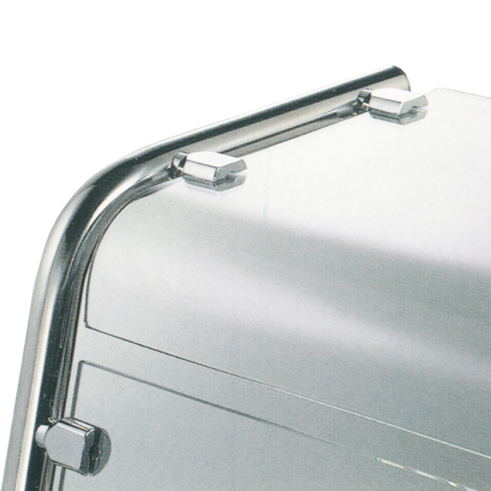 Boven- of middengebogen plankopbouw, gemaakt van gehard glas - Afbeelding 3