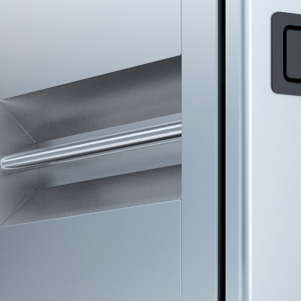 Verwarmde maaltijdtrolley, 10 GN 2/1, hygrometrische regeling - Afbeelding 3