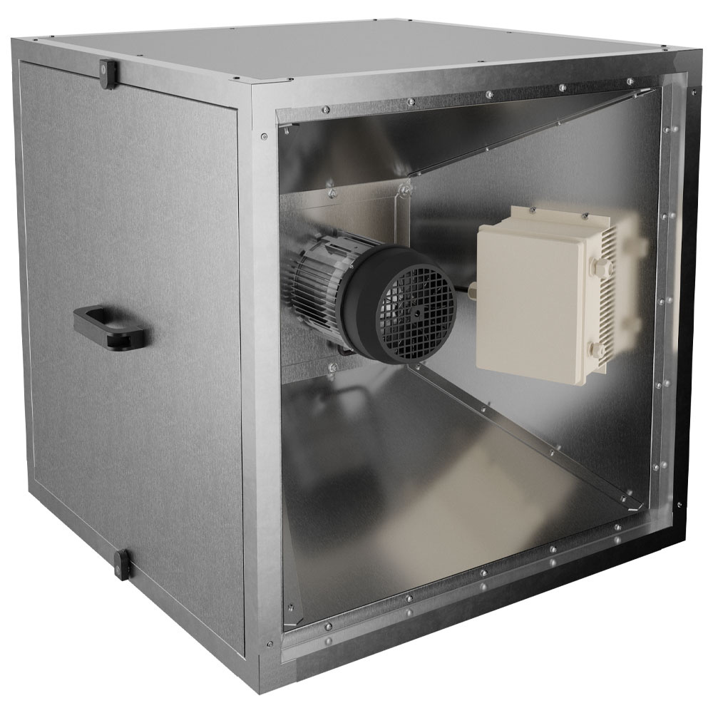 Centrifugaalventilator "gescheiden luchtstroom" met geïsoleerde behuizing - Afbeelding 3