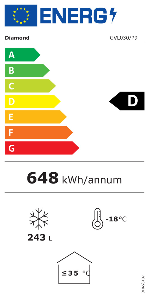 Vriezer, kist, 300 liter, schuifdeksel - Afbeelding 5