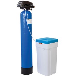 Chrono-volumetrische waterontharder, 50 L., met externe carboy