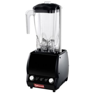 Professionele blender, vierkant glas 2 liter, met timer - snelheidsregelaar