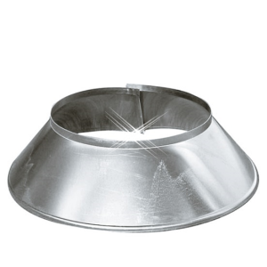 Aluminium stormkraag 150 mm