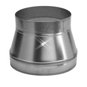 Aluminium verloopstuk 200-150 mm