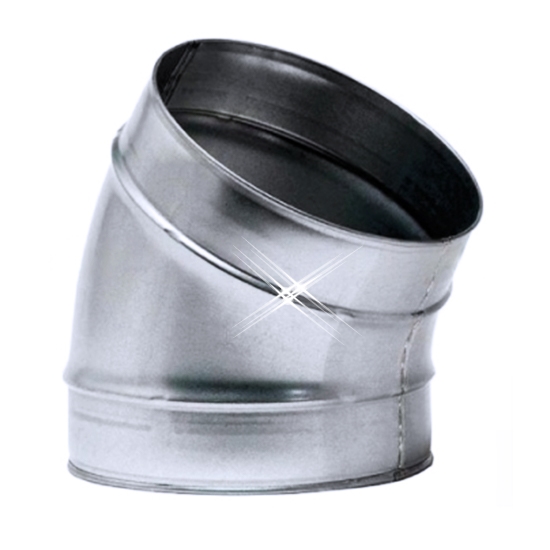 Bocht 15 graden 100 mm