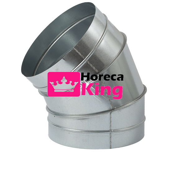 Bocht 45 graden 1000 mm - Afbeelding 2