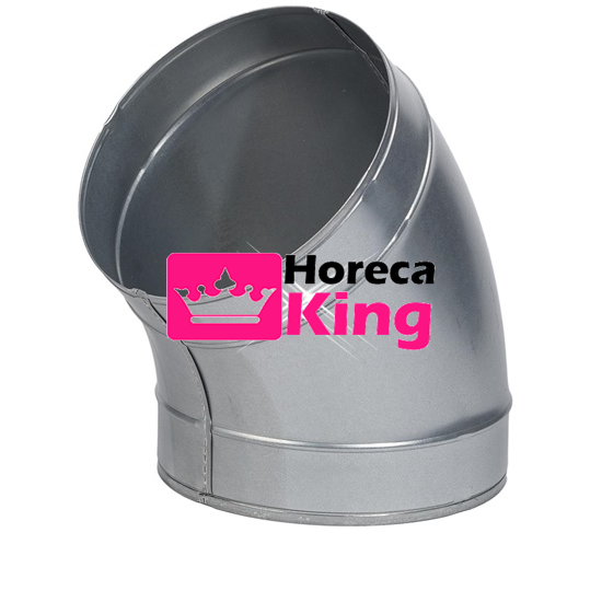 Bocht 45 graden 100 mm - Afbeelding 2