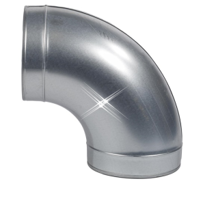 Bocht 90 graden 100 mm