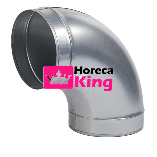 Bocht 90 graden 100 mm - Afbeelding 2