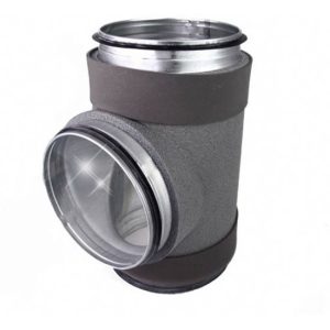 Geïsoleerde T-stuk – 125 125 125 mm