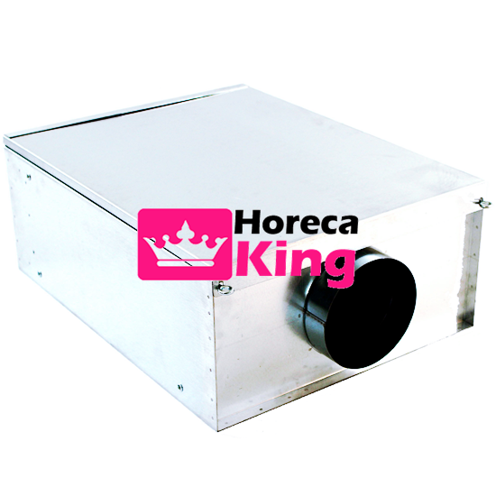 compacte geurfilterkast 800 m3/h – zonder motor - Afbeelding 2